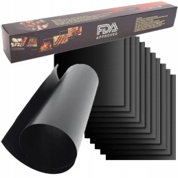 ➡️ Landgraf tefloninis grilio kilimėlis, kepimo skardos, rinkinyje 12 vnt