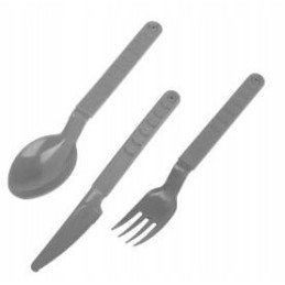 Grilio pikniko stalo įrankių rinkinys, 12 vnt., daugkartinio naudojimo, 4 asm
