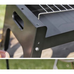 Sulankstomos stovyklavietės kepsninės, nešiojamos anglies kepsninės sodo stovyklavimui