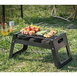 Sulankstomos stovyklavietės kepsninės, nešiojamos anglies kepsninės sodo stovyklavimui