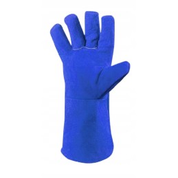 Mėlynos ugniai atsparios pirštinės
