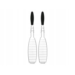 Grilio padėklas, grotelės, grotelės žuviai, grilio meisteris, 29 x 10, 5 cm