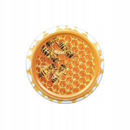 Kamšteliai medaus stiklainiams, maži fi66, 50 vnt - nm63