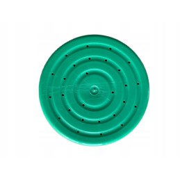 Stiklainio tiektuvo dangtelis su skylutėmis, žalias plastikas (20 vnt.)