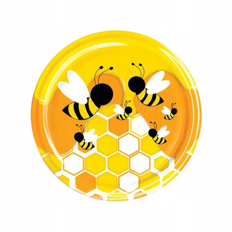 Kamšteliai stiklainiams su medumi, nedideli fi66, 50 vnt - nm80