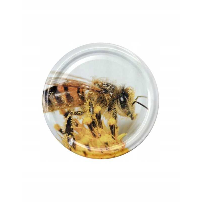 Kamšteliai medaus stiklainiams, nedideli fi66, 50 vnt - nm84