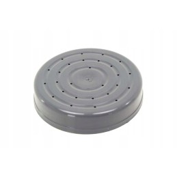 Plastikinis stiklainio padavimo dangtelis su skylutėmis, pakuotė (20 vnt.)