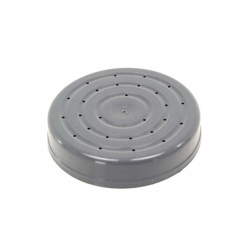 Plastikinis stiklainio padavimo dangtelis su skylutėmis, pakuotė (20 vnt.)