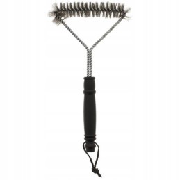 Kaminas anglies briketų grotelių apšvietimui, nerūdijantis plienas, 17 cm x 27 cm