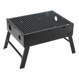 ⭐Turistinis grilis nešiojamas sulankstomas lagaminas anglis stovyklavietės kepsninė⭐