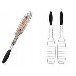 Meister grilio grilio padėklas, nerūdijantis plienas, stačiakampis, 60 x 10, 5 cm