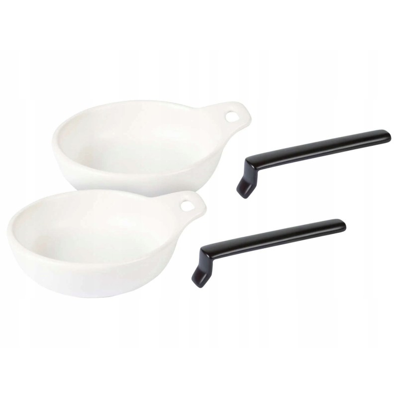 Grillmeister lėkščių rinkinys su nuimamomis rankenomis