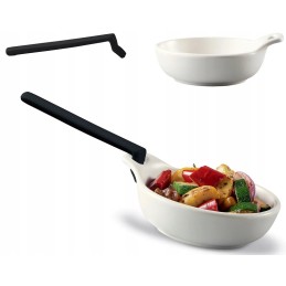 Akmens masės dubuo su nuimama rankena, 2 vnt