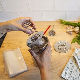 Kumpio gaminimo maišeliai su sertifikatu 1 5kg 60 vnt