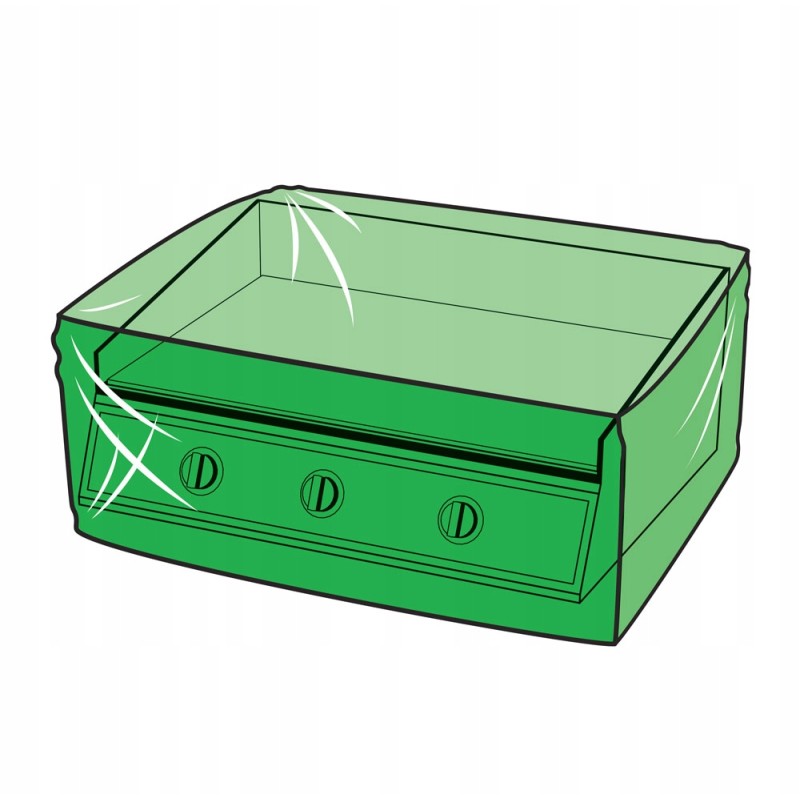 Sodo kepsninės dangtis 75x60x25