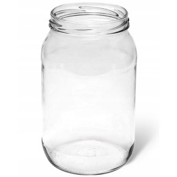 Stiklainis su dangteliu 900ml 8vnt pasigaminti savo dia. 82 mm.