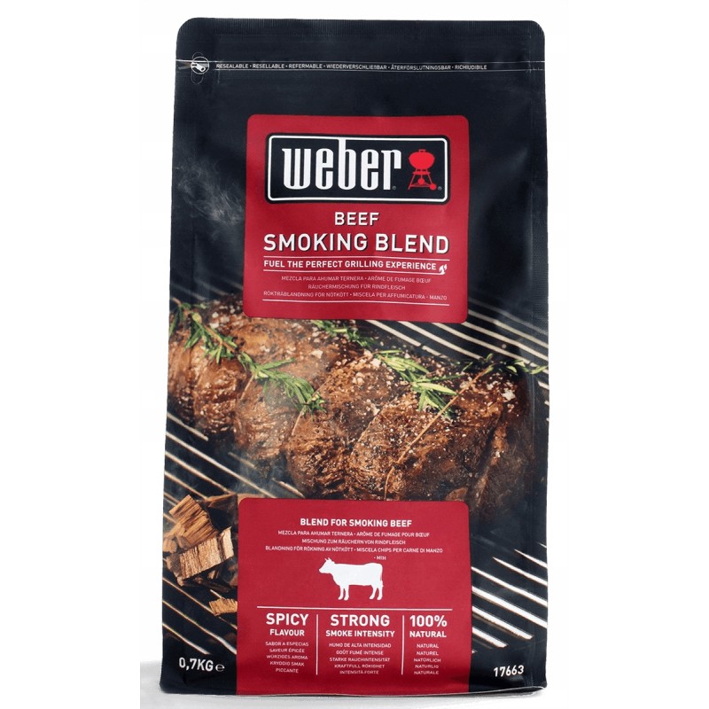 Mediena rūkymui 700g Weber jautienos