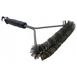 Grilio grotelių valymo šepetys, skystos pirštinės, rinkinys