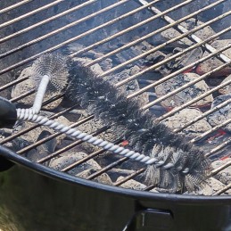 Grilio valymo šepetys grotelių valymui