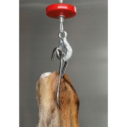 Kablys su ąsu gervėms, nerūdijantis plienas, 100 kg