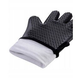 Termoizoliacinės apsauginės pirštinės grilio grotelėms