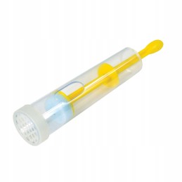 Plastikinis stūmoklinis įtaisas motinoms žymėti