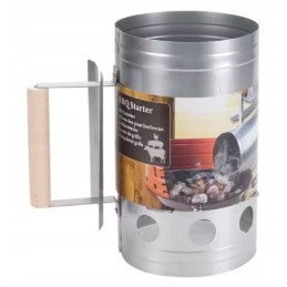 Kaminas grotelių uždegimui, anglies briketai, židinio starteris, viryklė