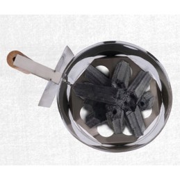 Kaminas grotelių uždegimui, anglies briketai, židinio starteris, viryklė