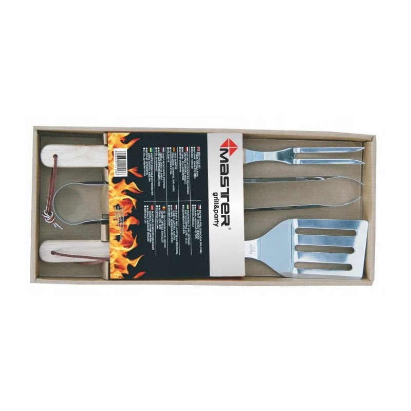 3 dalių grilio priedų rinkinys