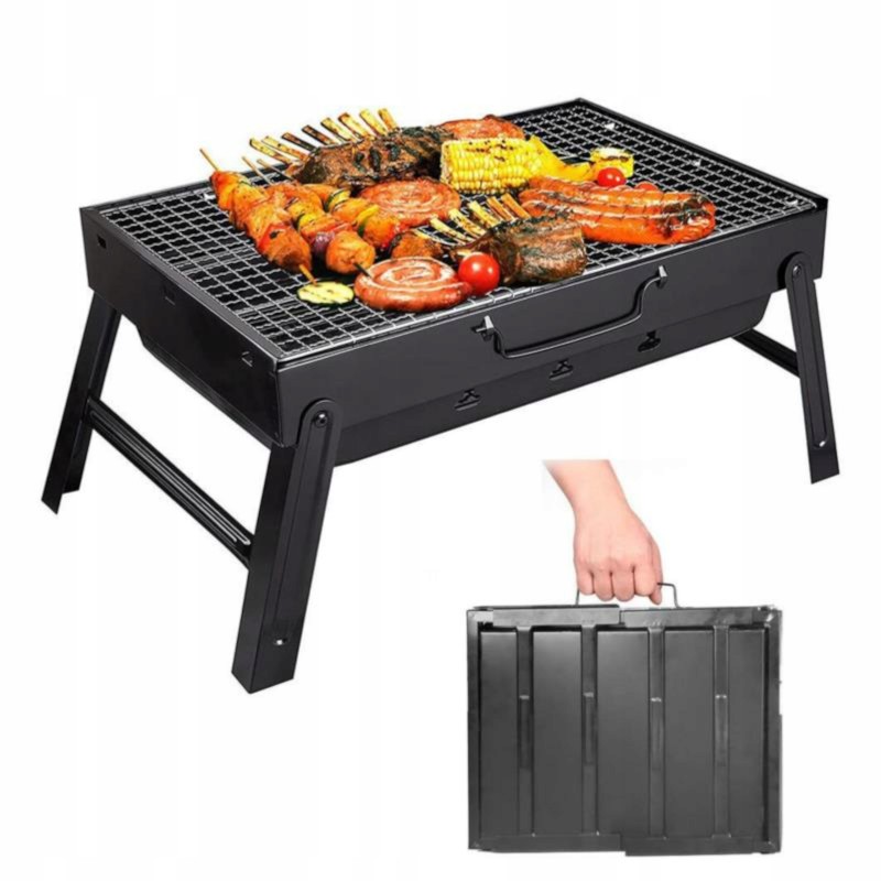 Nešiojama anglis turistinė kepsninė