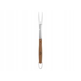 Kepimo šakutė su akacijos medžio rankena, 46 cm