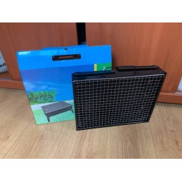 Sodo kepsninė su anglimis, kelioninė, nešiojama, sulankstoma, lagaminas