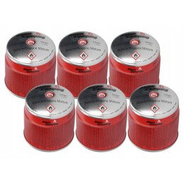 Dujų kasetė 190g dujinė krosnelei Planika, Alpen camping x6 lutlamps