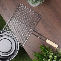 Metalinės bbq guru grilio grotelės 35x55 cm n