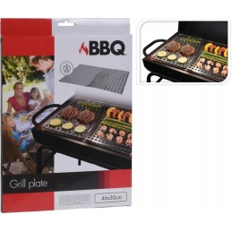 Plieninė kepsninė 46x30 cm BBQ