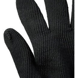 Relaxdays apsauginė grilio pirštinė, atspari aukštai temperatūrai, juoda - 1 vnt