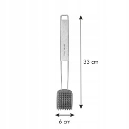 Tescoma Privilege plieninis grilio šepetys