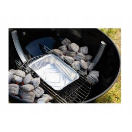 Aliuminio grilio padėklai, pakuotėje 5, 26x33cm