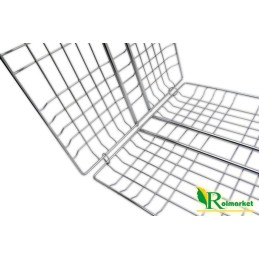 Mėsos grilio grotelės 23 x 21 cm