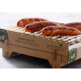 Ekologiškas grilis casusgrill 100 bio piknikas