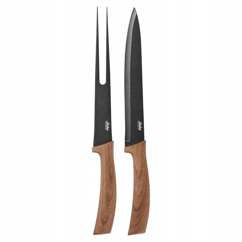 Kepsnių peilių ir šakučių rinkinys aukščiausios kokybės kepimui ant grotelių – aguonų virtuvės gyvenimas