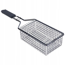 Grilio krepšelis, metalinės grotelės, tinklinės grotelės