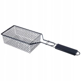 Grilio krepšelis, metalinės grotelės, tinklinės grotelės