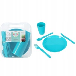 Pikniko rinkinys 31 dalis 6 asmenims, 3 spalvos