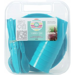 Pikniko rinkinys 31 dalis 6 asmenims, 3 spalvos