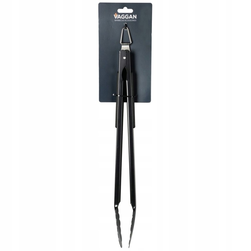 Ilgos virtuvinės grilio žnyplės, skirtos uždėti ant grotelių, 51 cm