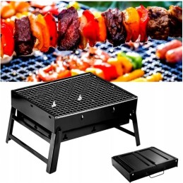 Turistinė anglių kepsninė su sulankstomu lagaminu