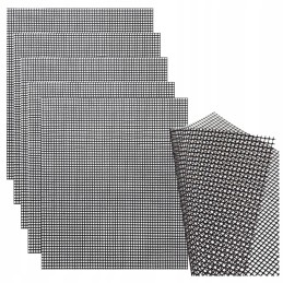 5x Tefloninio tinklelio kilimėlis, skirtas kepti ant grotelių orkaitėje 30x40