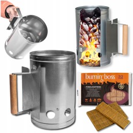 Kaminas anglies briketų griliui uždegti + nemokamos!!