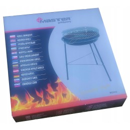 Master grill&party apvali grilis 32,5 cm